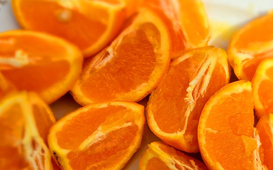 Oranges from the garden