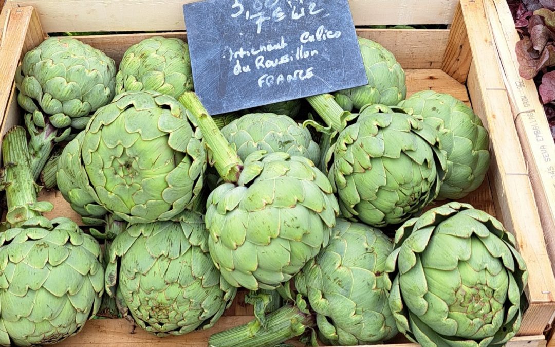 Sunday marché at Carnac